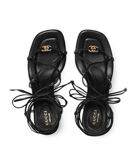 gucci special edition shell women strappy|Gucci strappy.